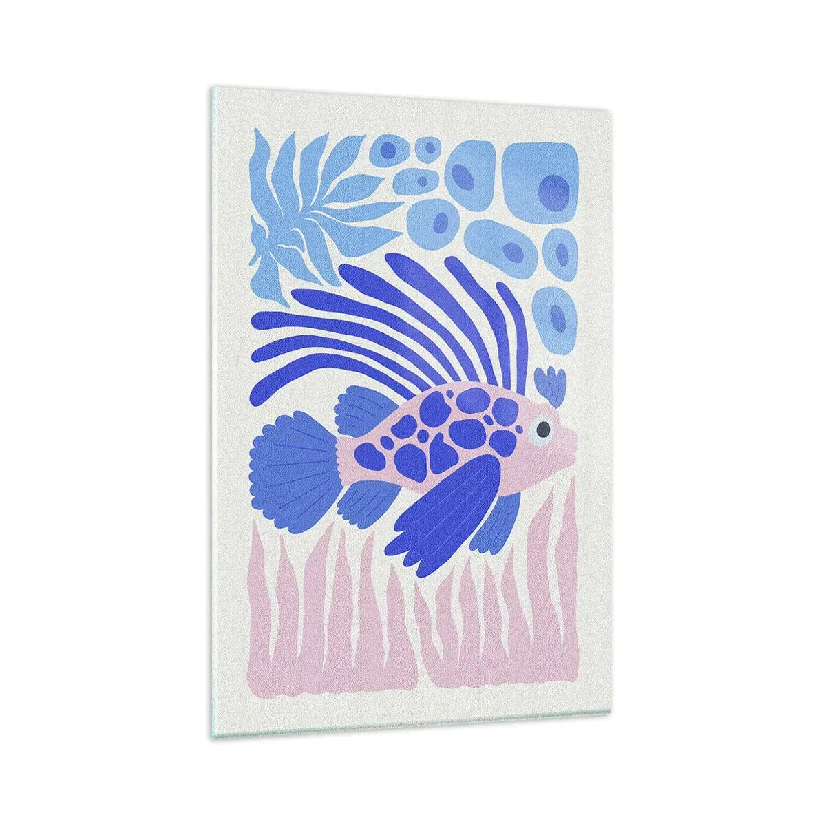 Quadro su vetro - Nel suo elemento - 80x120 cm