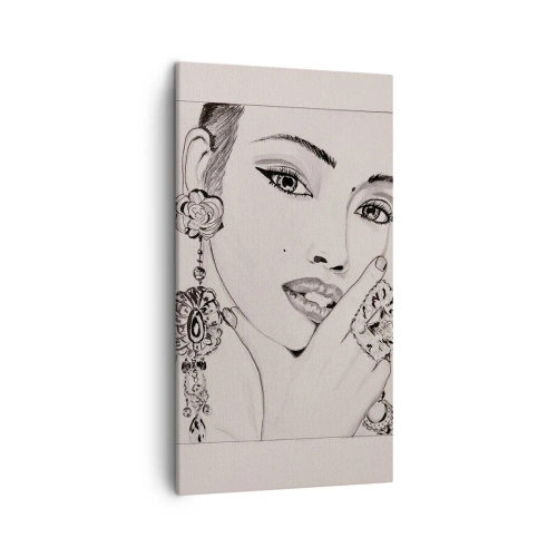 Quadro su tela - Stampe su Tela - Il gioiello più bello - 45x80 cm