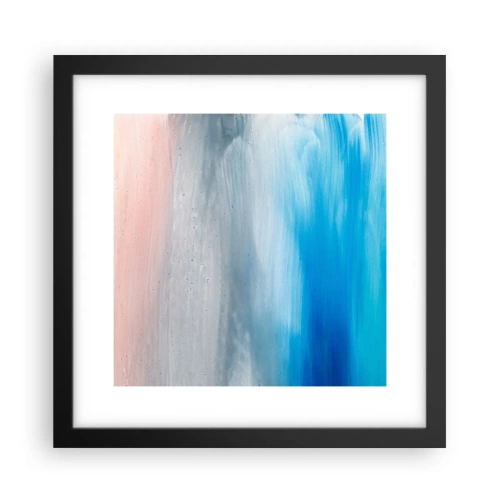 Poster in cornice nera - Gli elementi: l'aria - 30x30 cm