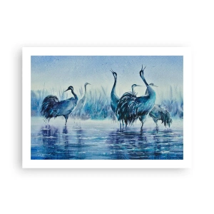 Poster - Incontro mattutino - 70x50 cm