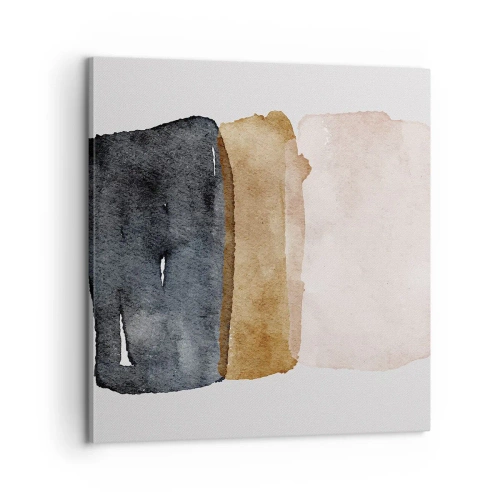 Quadro su tela - Stampe su Tela - Composizione di colori della terra - 60x60 cm