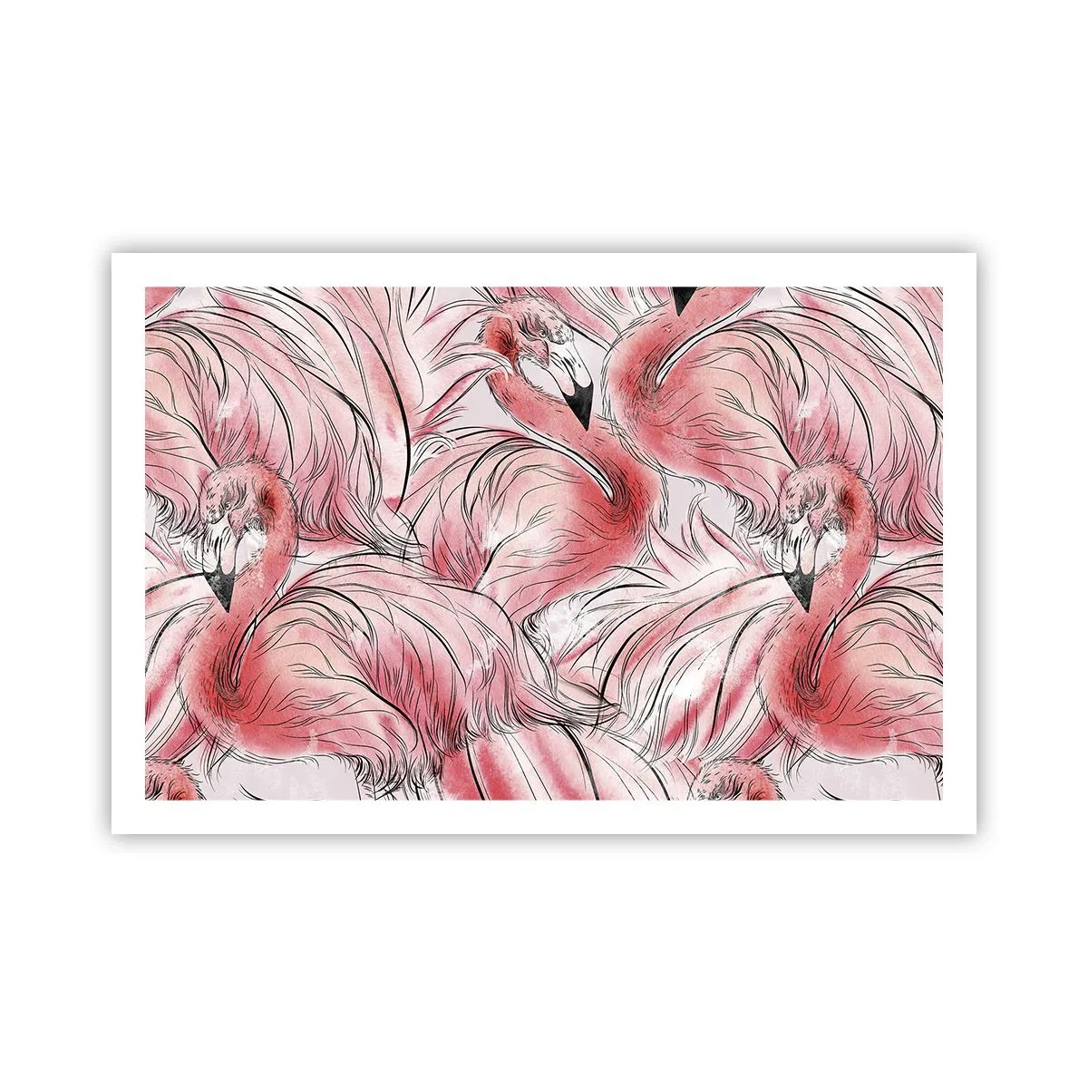 Poster - Corpo di ballo alato - 91x61 cm