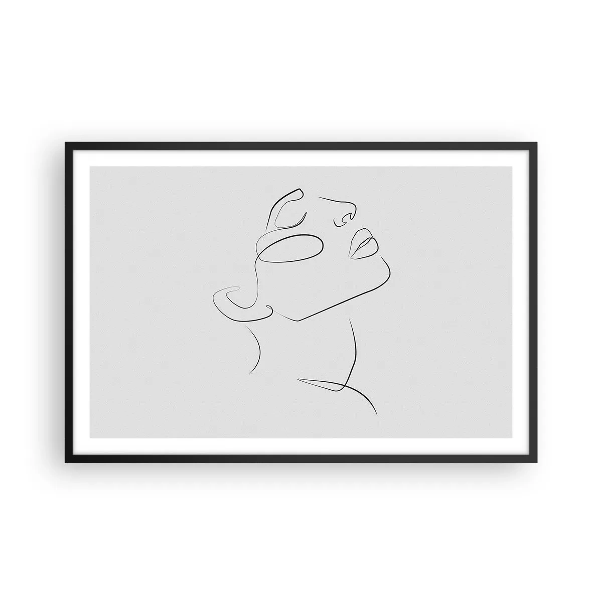 Poster in cornice nera - I meandri dei sogni - 91x61 cm