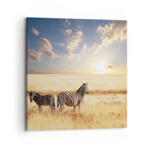 Quadro su tela - Stampe su Tela - Allontanati, non disturbare - 70x70 cm