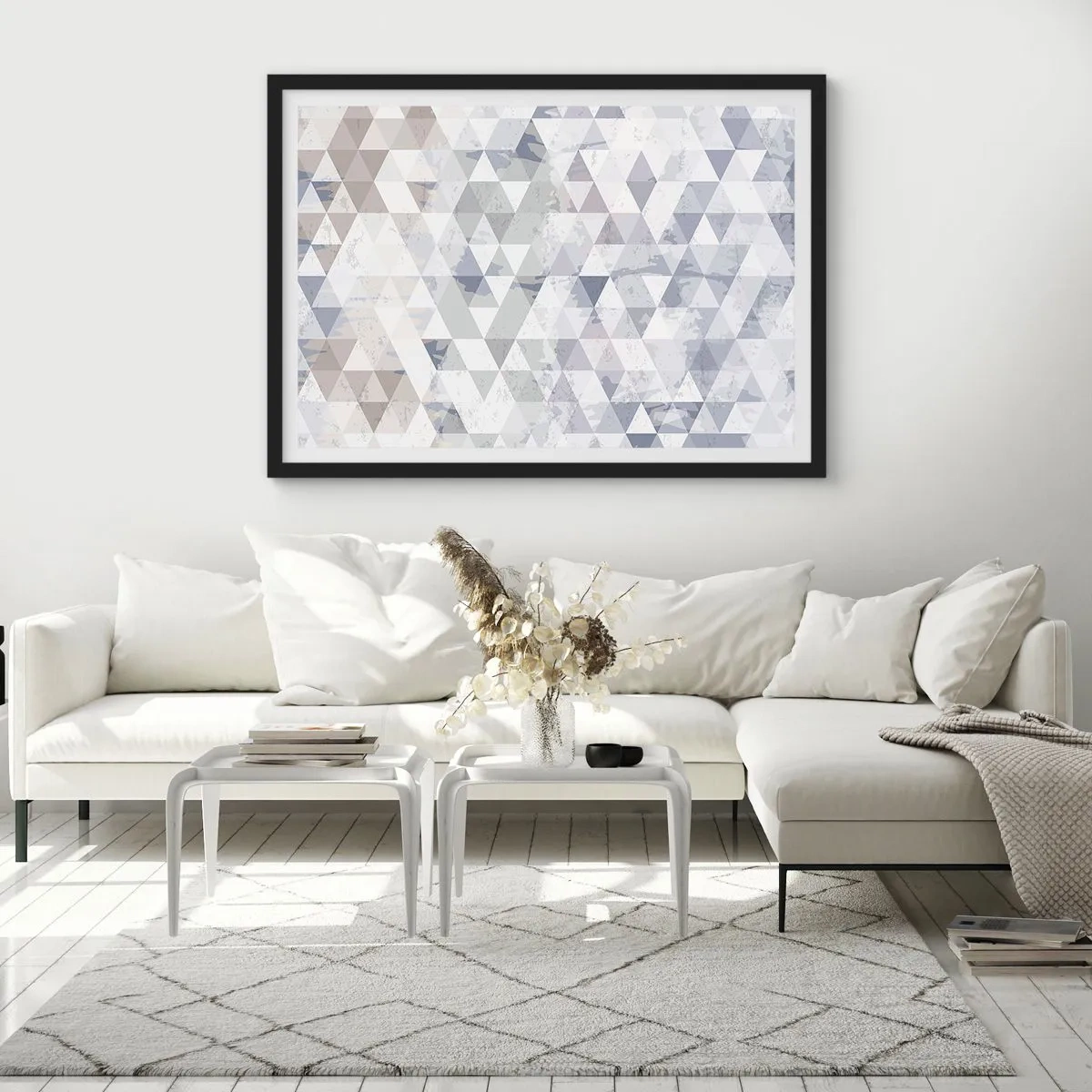 Poster in cornice nera - Al ritmo di tre - 40x30 cm