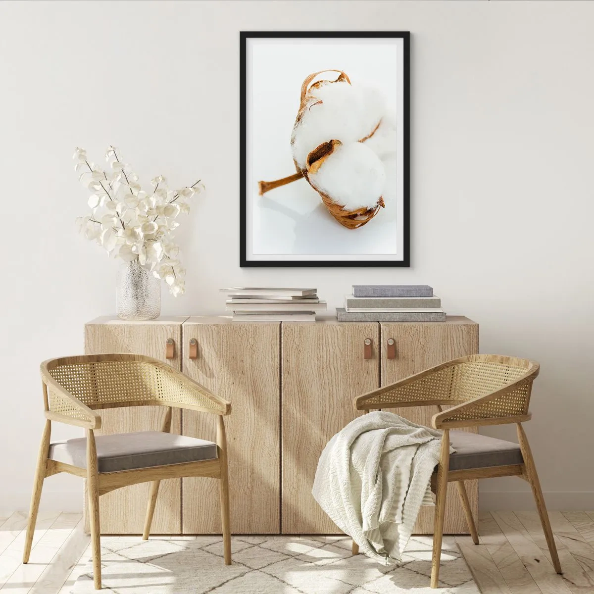 Poster in cornice nera - Naturalmente morbido - 61x91 cm