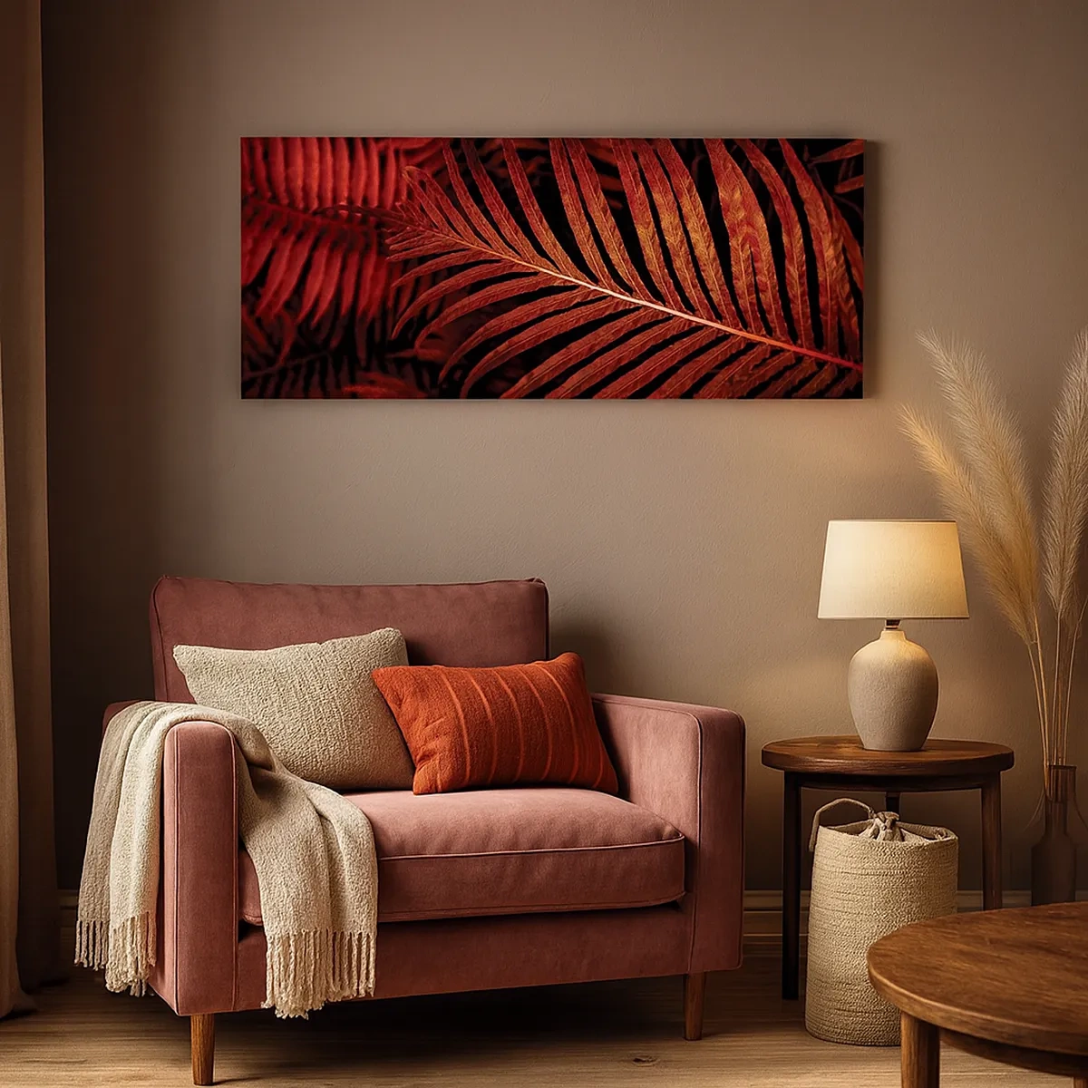 Quadro su tela - Stampe su Tela - Il calore della vita - 30x30 cm