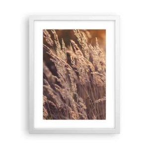 Poster in cornice bianca - Pronti a salutare l'autunno - 30x40 cm