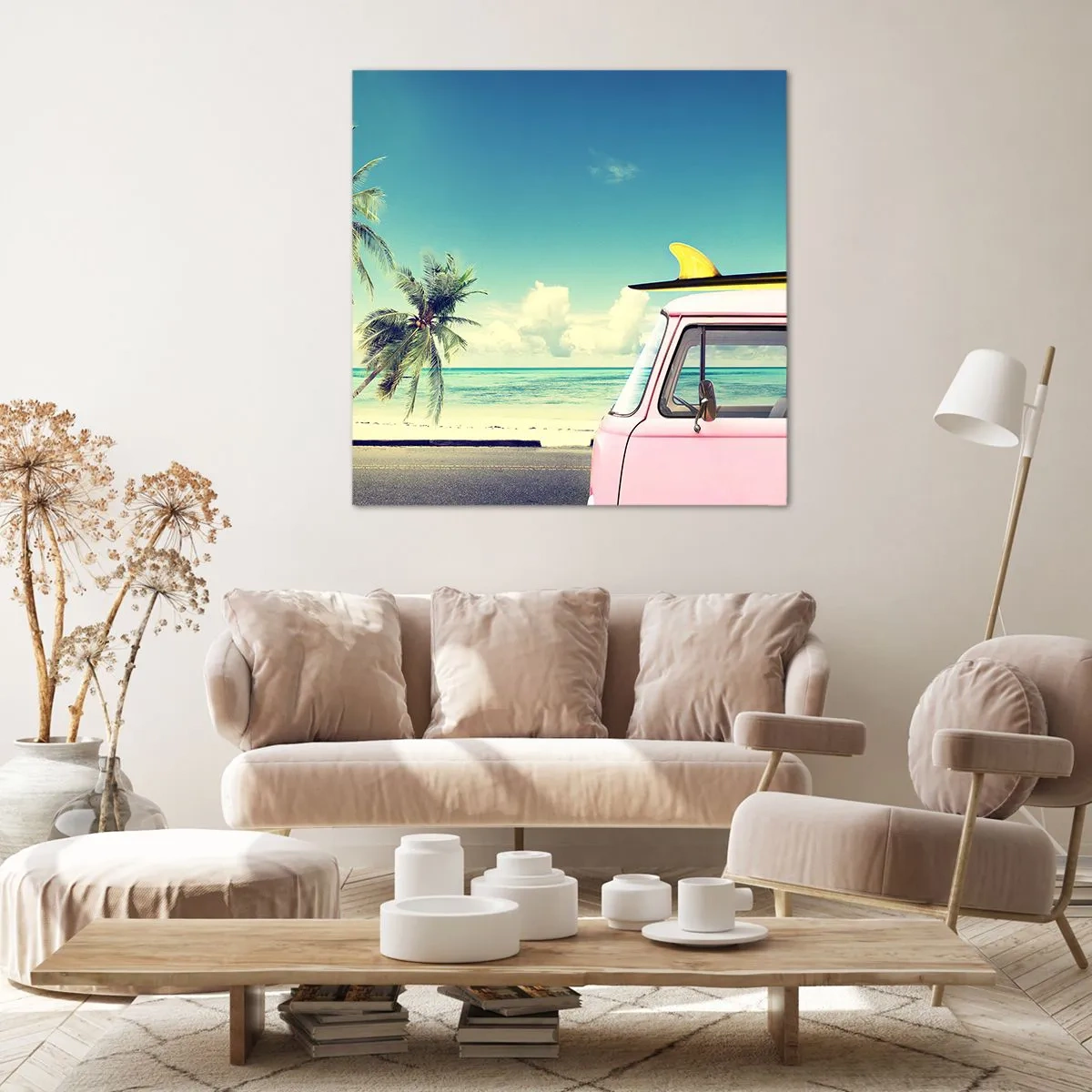 Quadro su tela - Stampe su Tela - Tempo di vacanze - 30x30 cm