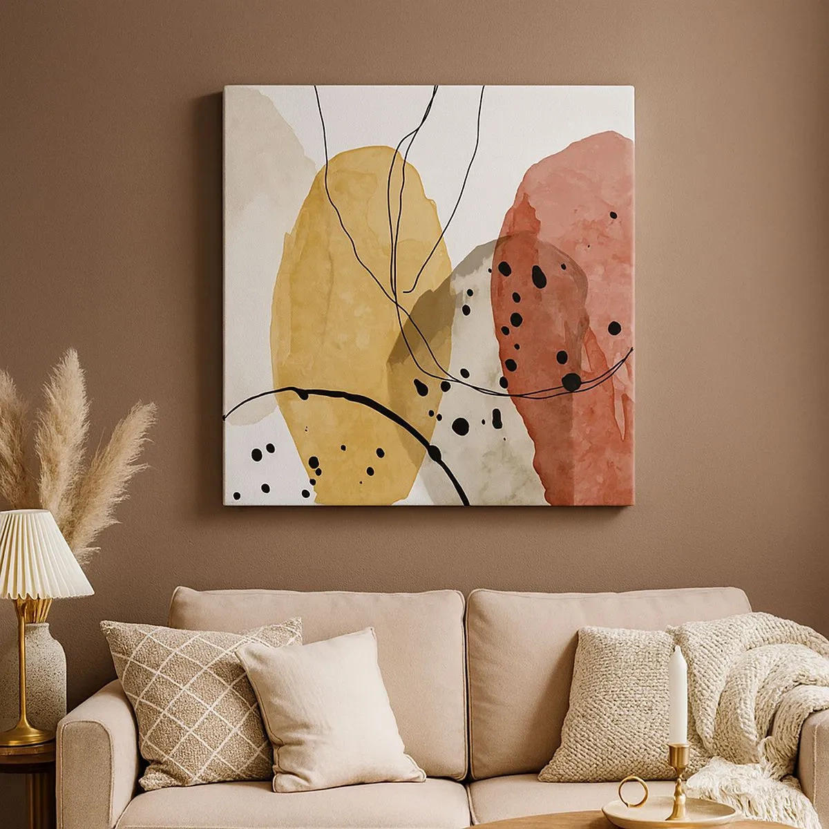 Quadro su tela - Stampe su Tela - Come aria leggera e trasparente - 30x30 cm