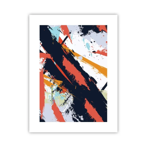 Poster - Composizione dinamica - 30x40 cm
