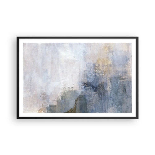 Poster in cornice nera - Toni e accordi dei colori - 91x61 cm