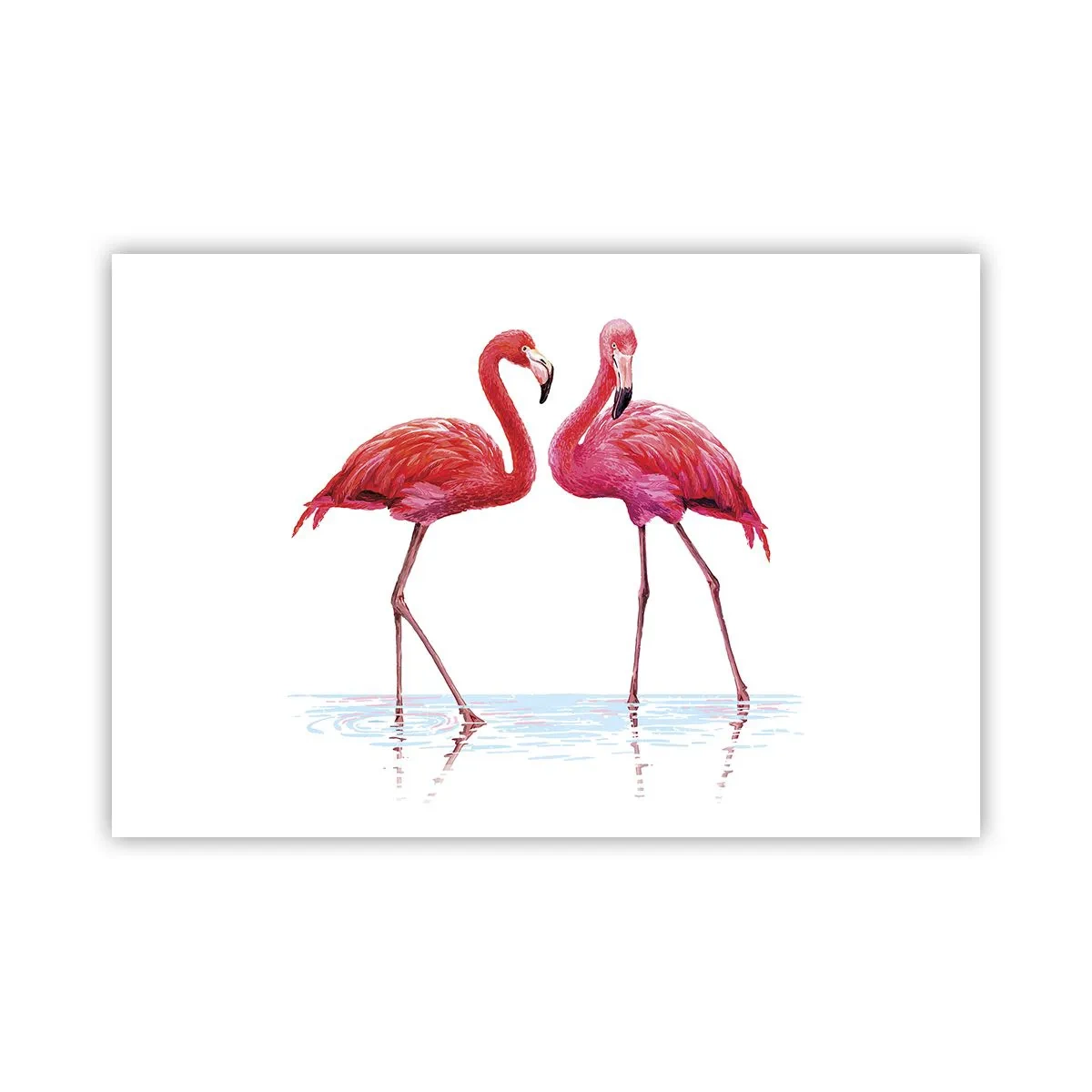 Poster - Appuntamento in rosa - 91x61 cm