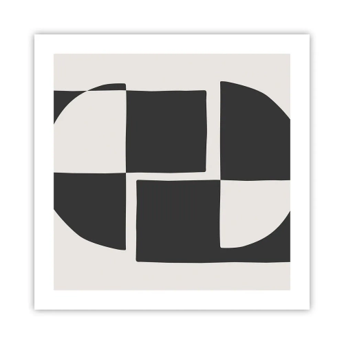 Poster - Antitesi - sintesi - 50x50 cm