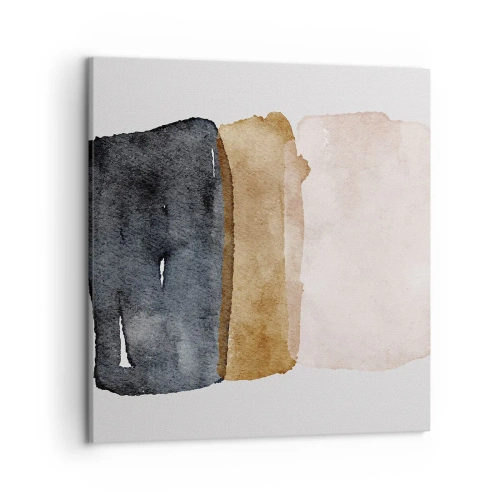 Quadro su tela - Stampe su Tela - Composizione di colori della terra - 50x50 cm
