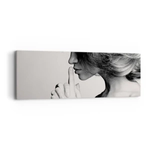 Quadro su tela - Stampe su Tela - Ascoltando se stessa - 90x30 cm
