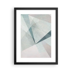 Poster in cornice nera - Con calma ma dinamicamente - 30x40 cm