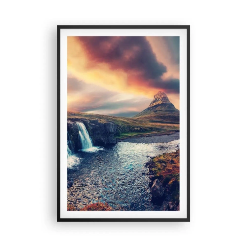 Poster in cornice nera - Nella maestà della natura - 61x91 cm