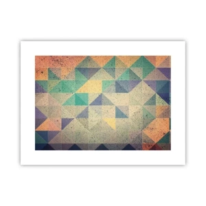 Poster - La repubblica dei triangoli - 40x30 cm