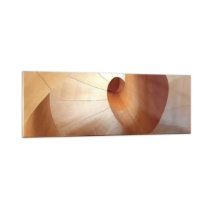 Quadro su vetro - Serpentina architettonica - 90x30 cm