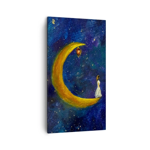 Quadro su tela - Stampe su Tela - Il richiamo del mondo - 45x80 cm