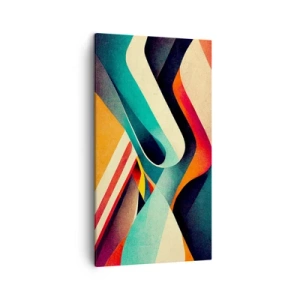 Quadro su tela - Stampe su Tela - Composizione intensa - 45x80 cm