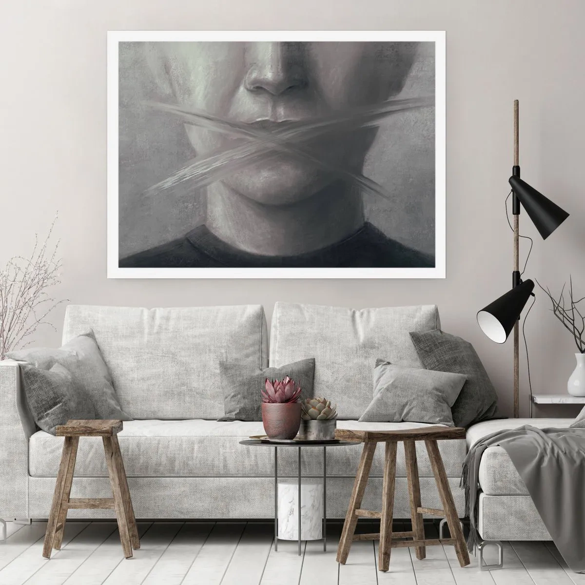 Poster - Neanche una parola - 91x61 cm