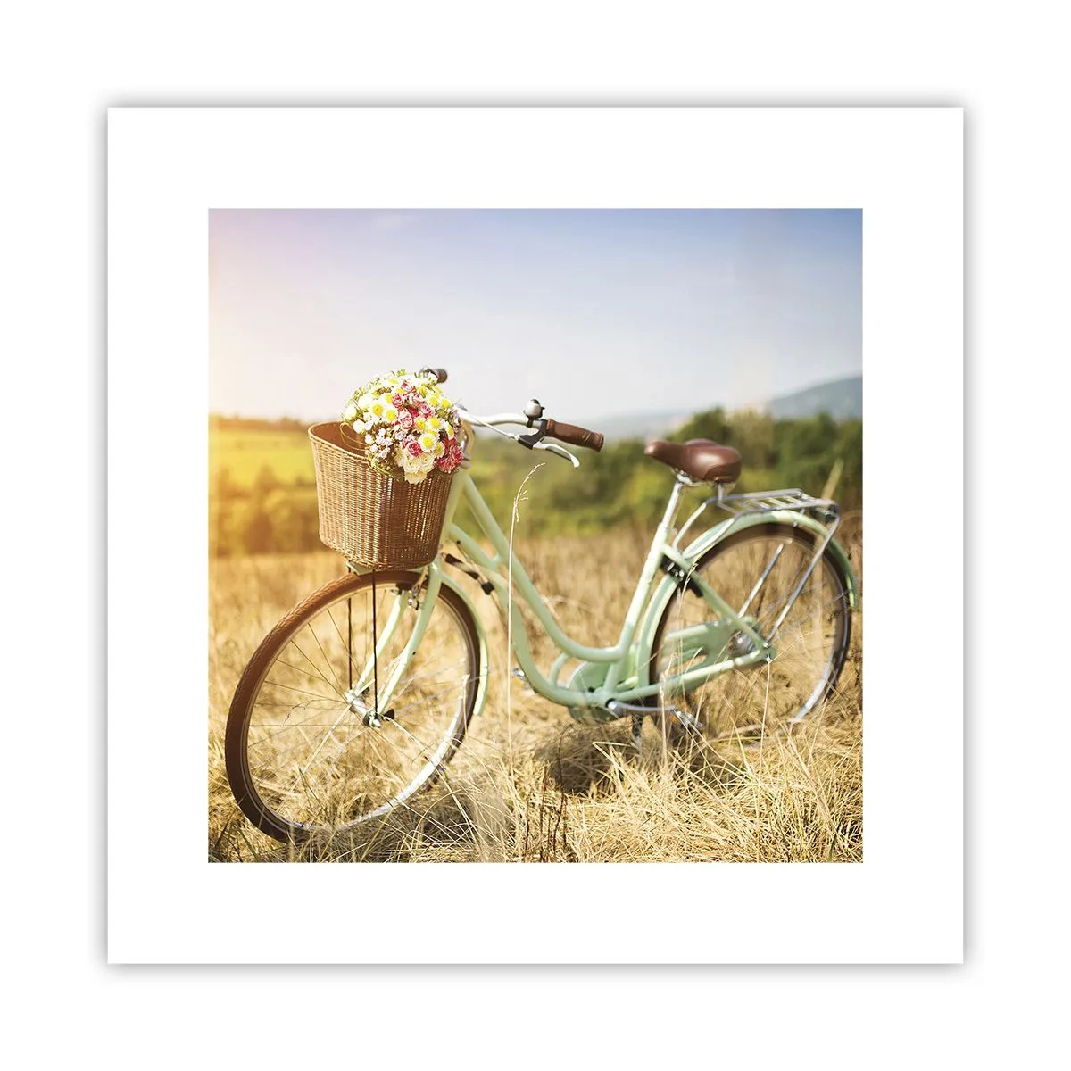 Poster - Resto qui un attimo - 30x30 cm