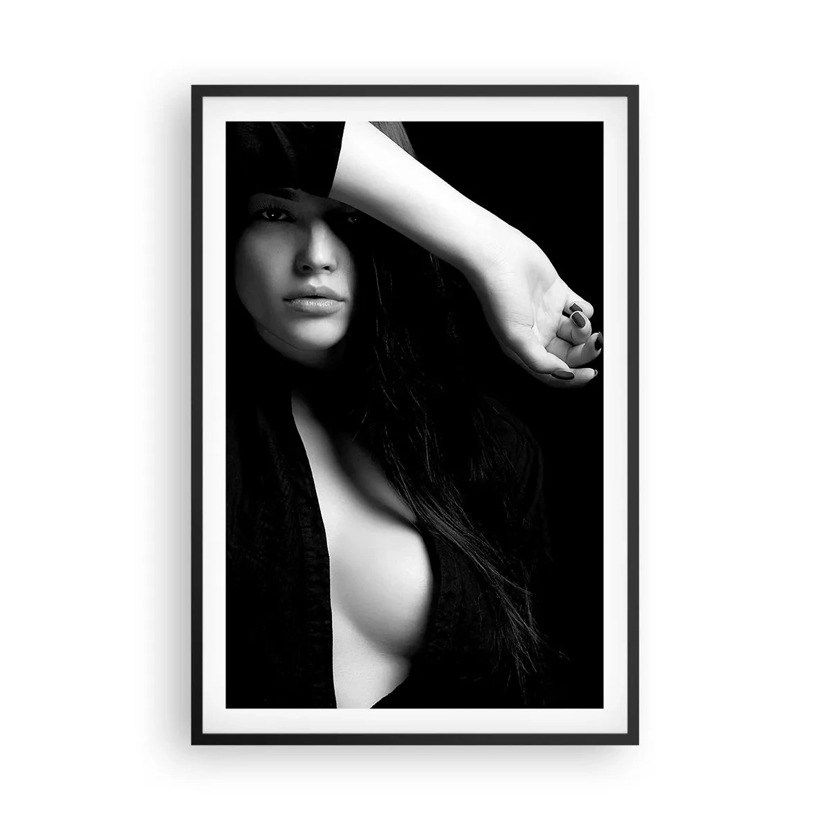 Poster in cornice nera - Scuola di seduzione - 61x91 cm