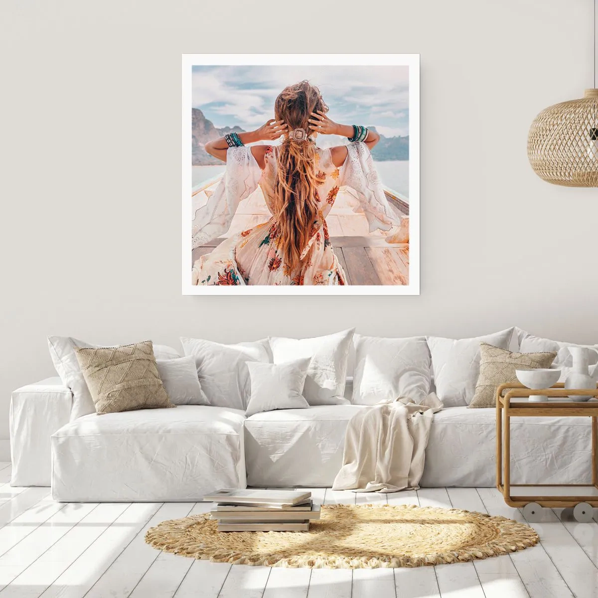 Poster - In cammino verso la felicità - 40x40 cm