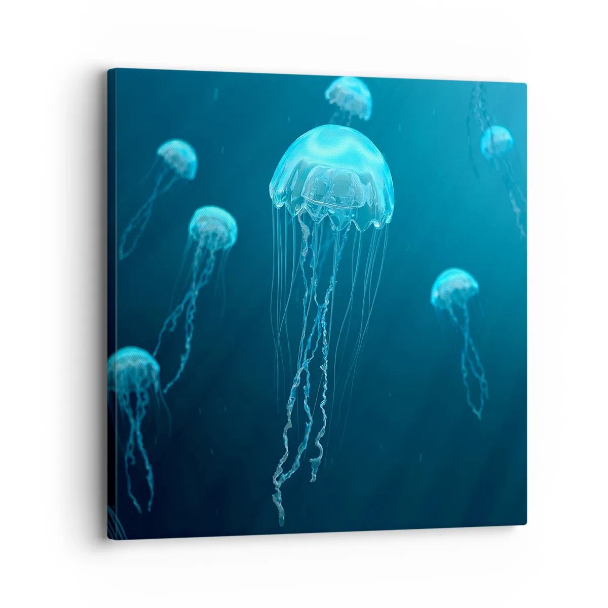 Quadro su tela - Stampe su Tela - La danza oceanica - 30x30 cm