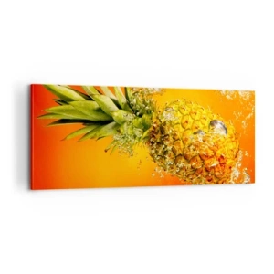 Quadro su tela - Stampe su Tela - Succosa freschezza tropicale - 100x40 cm