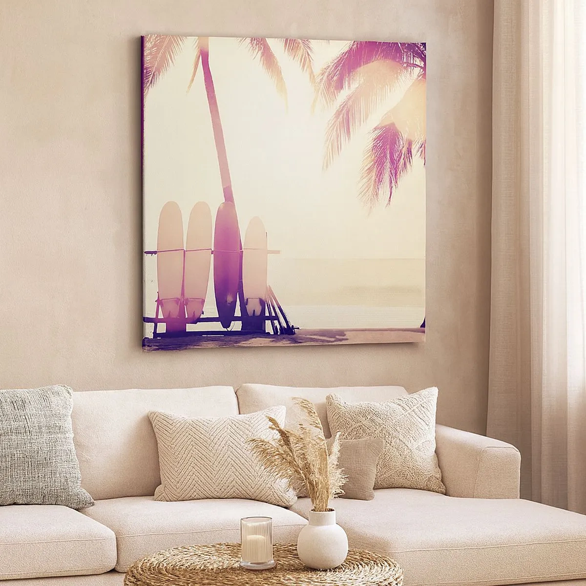 Quadro su tela - Stampe su Tela - Sarà un giorno fantastico - 30x30 cm