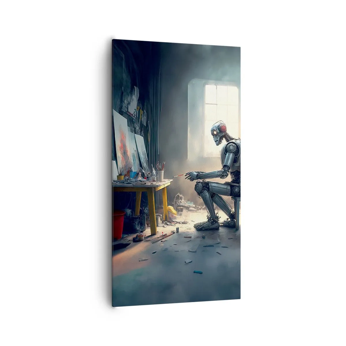 Quadro su tela - Stampe su Tela - Atto creativo - 65x120 cm