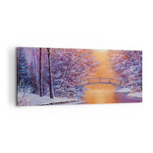 Quadro su tela - Stampe su Tela - Incontriamoci qui - 100x40 cm
