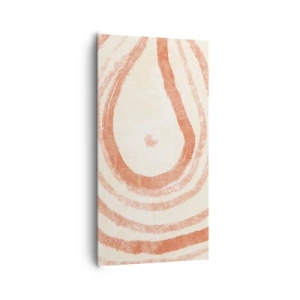 Quadro su tela - Stampe su Tela - Cerchi di corallo - 65x120 cm