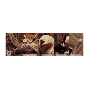 Campione di Fotomurale Premium Sand - La dea del destino - Teatro, Pezzo, Uomo - 100x30 cm