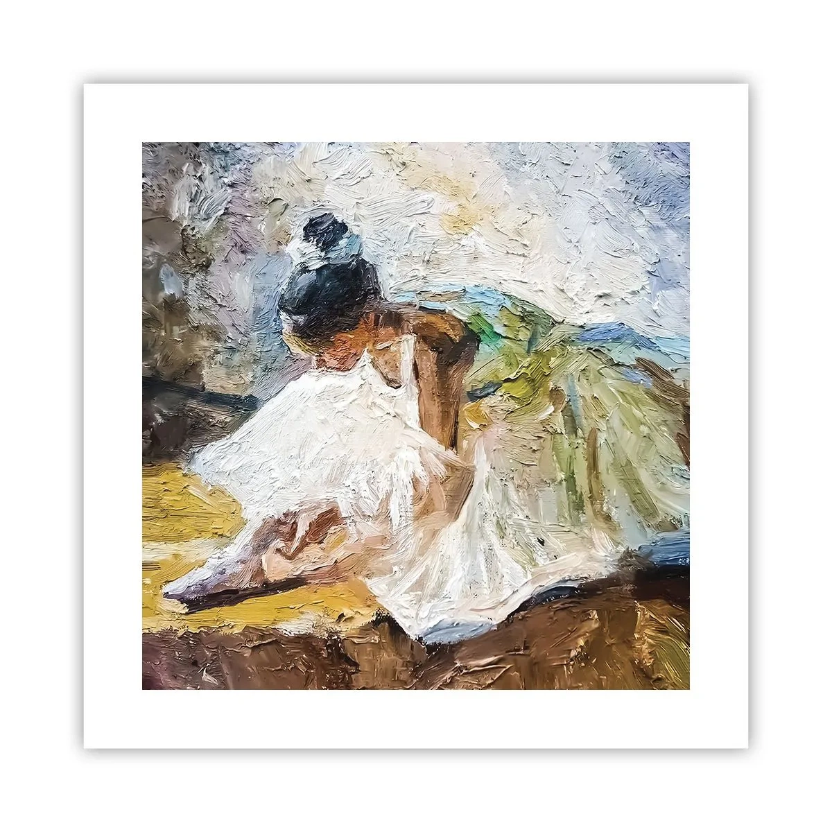 Poster - Dal quadro di Degas - 40x40 cm