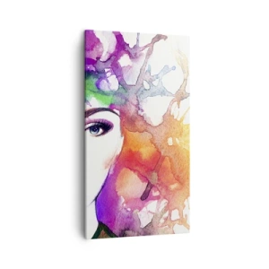 Quadro su tela - Stampe su Tela - Con la testa tra le nuvole - 45x80 cm