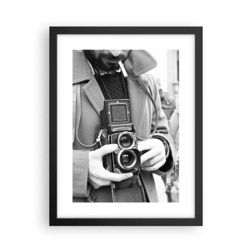 Poster in cornice nera - In stile retro - 30x40 cm