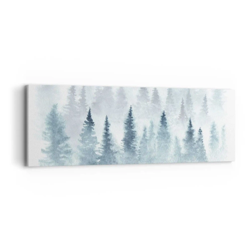 Quadro su tela - Stampe su Tela - Avvolti nella nebbia - 90x30 cm