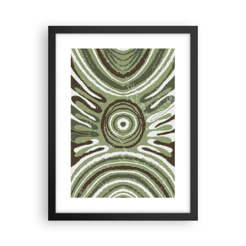 Poster in cornice nera - Esplosione di emozioni - 30x40 cm