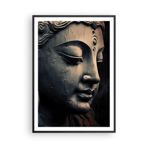Poster in cornice nera - In armonia con il mondo - 70x100 cm