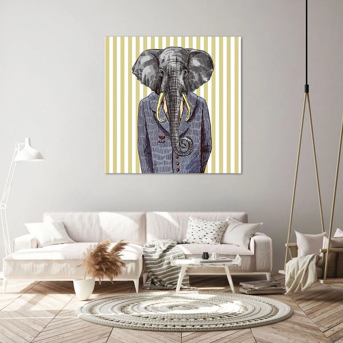 Quadro su tela - Stampe su Tela - Elegante di natura - 70x70 cm