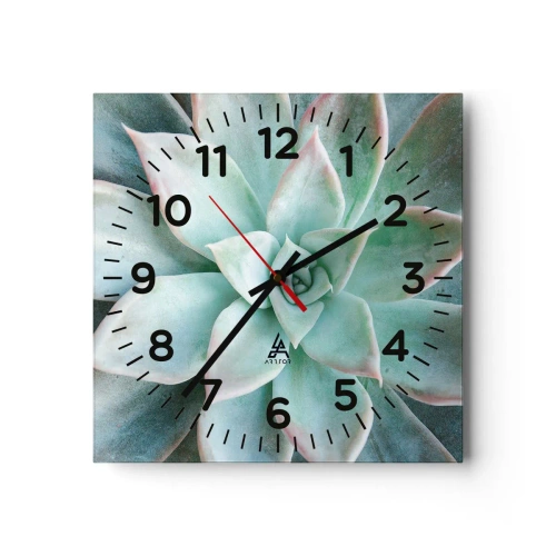 Orologio da parete - Orologio in Vetro - Il cuore del deserto - 30x30 cm