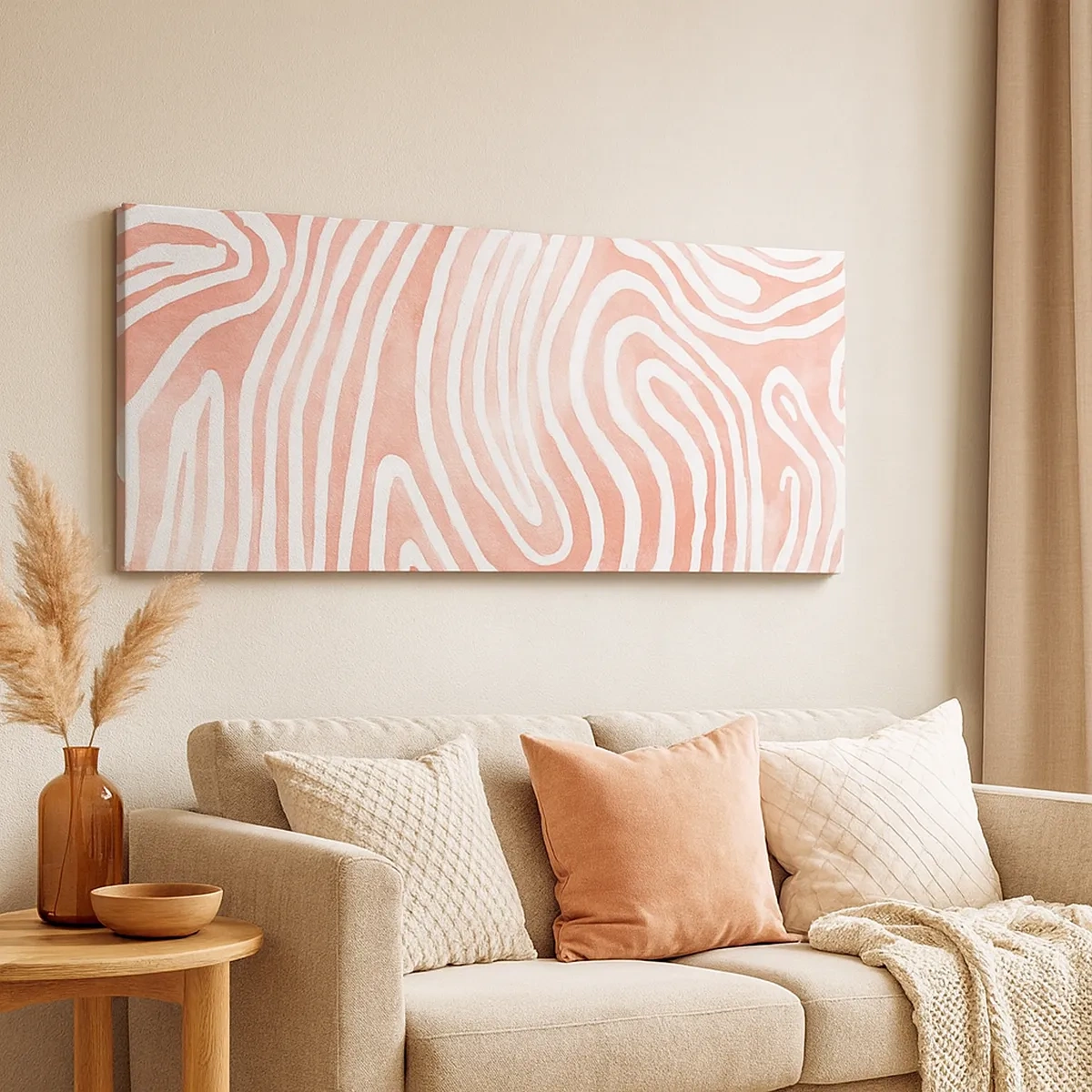 Quadro su tela - Stampe su Tela - Nel labirinto di corallo - 30x30 cm