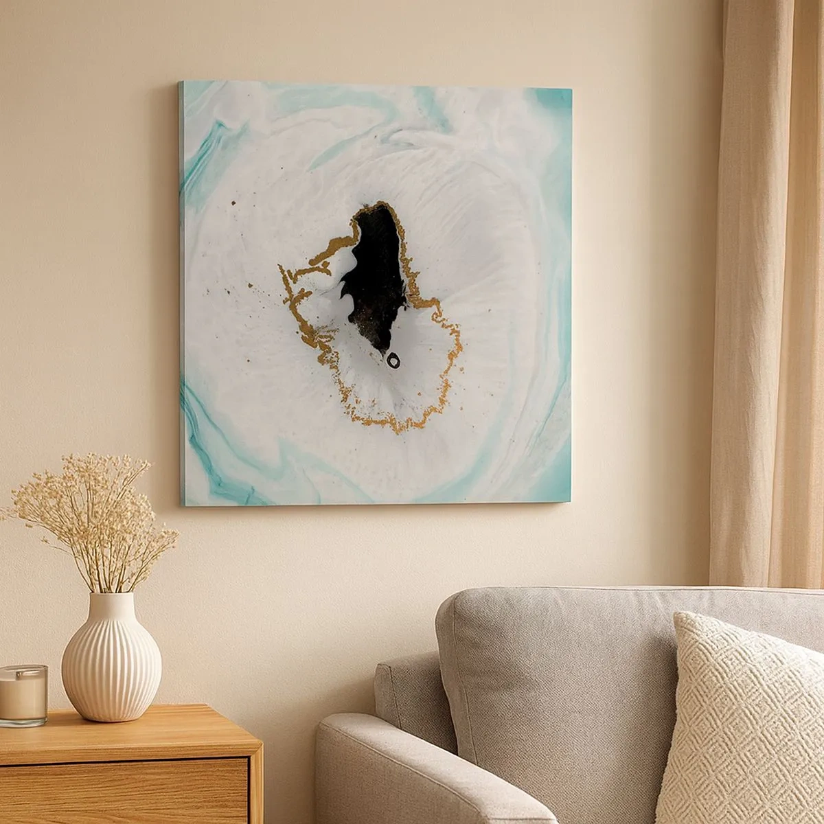 Quadro su tela - Stampe su Tela - Penetrare all'interno - 30x30 cm