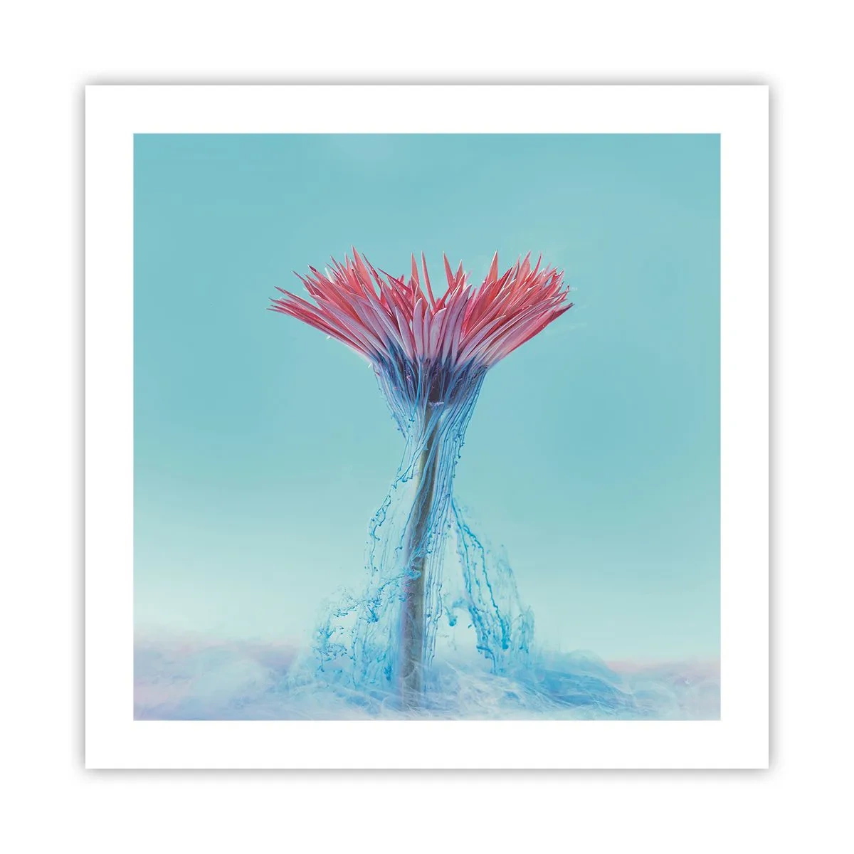 Poster - L'abbraccio che ravviva - 50x50 cm