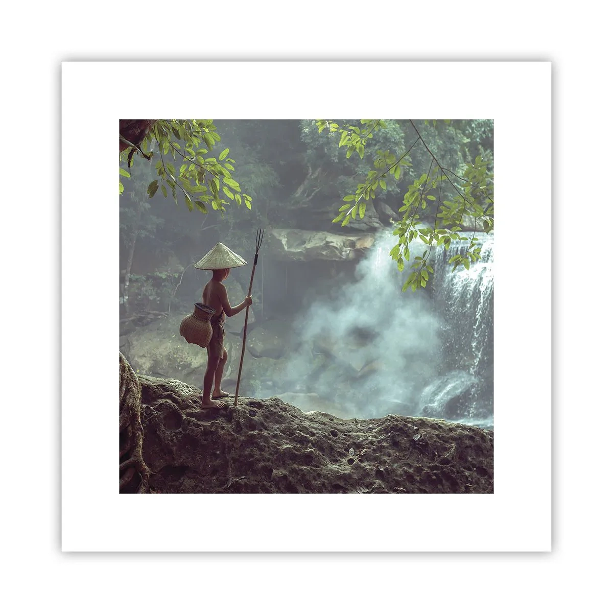 Poster - In armonia con la natura - 30x30 cm