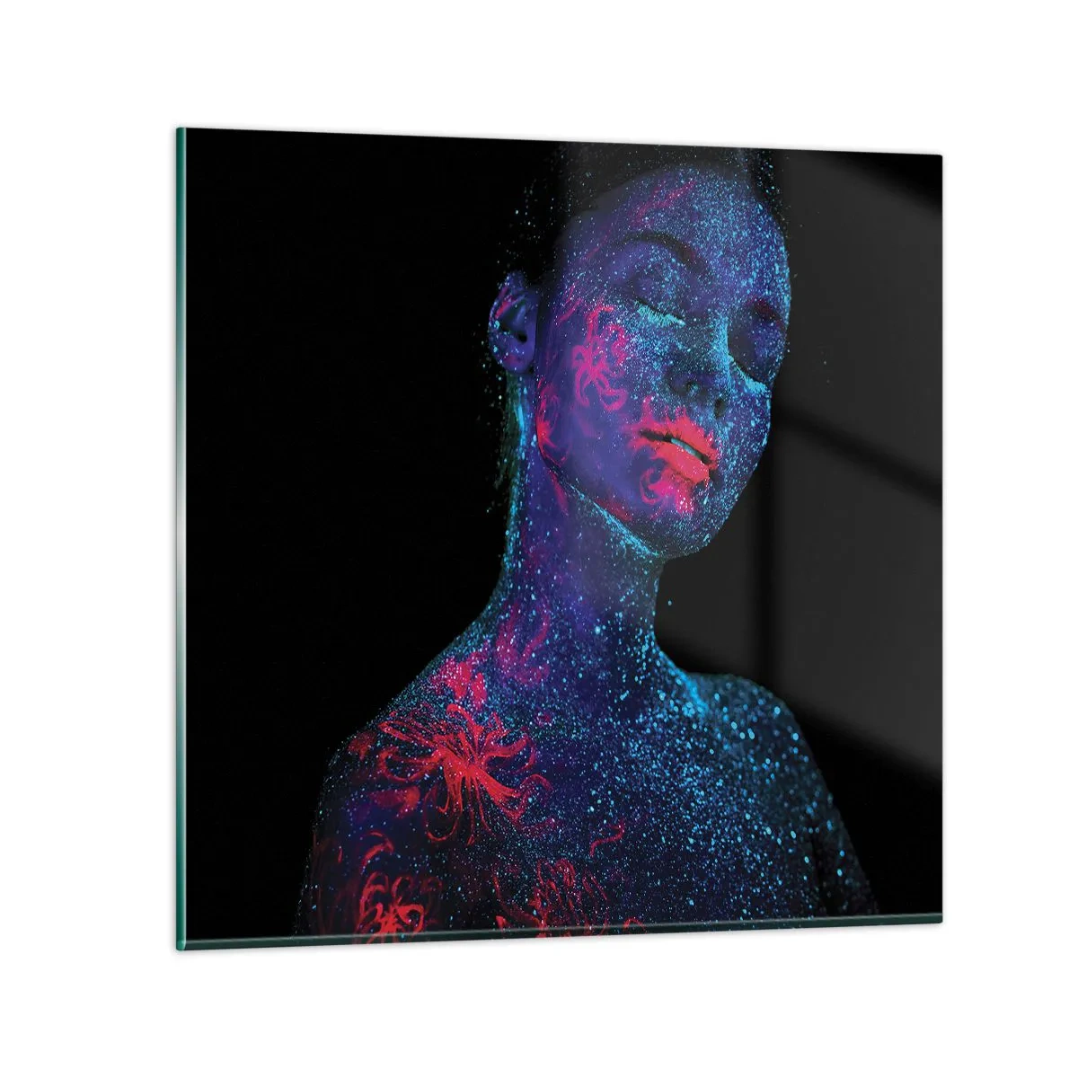 Quadro su vetro - Nella polvere di stelle - 30x30 cm